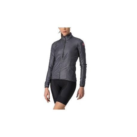 CHAQUETA CASTELLI – ARIA SHELL PARA MUJER – GRANDE – GRIS OSCURO