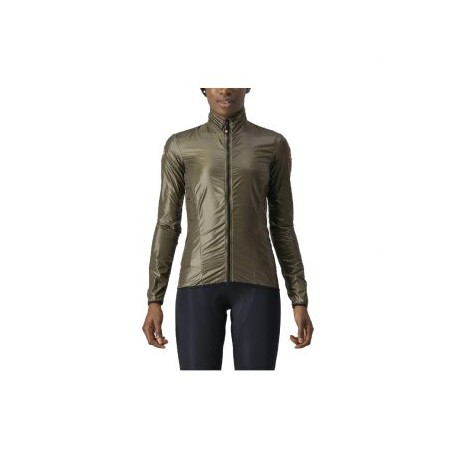 CHAQUETA CASTELLI – ARIA SHELL PARA MUJER – GRANDE – CAFE