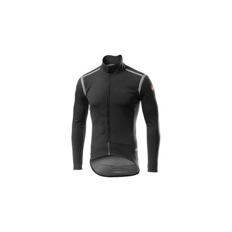 JERSEY CASTELLI PERFETTO ROS – MANGA LARGA – MEDIANA – NEGRO