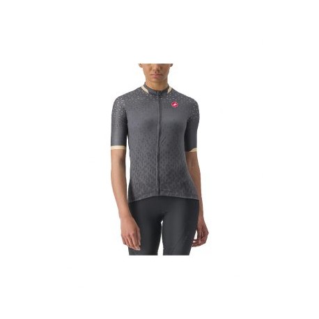 JERSEY CASTELLI PEZZI PARA MUJER – EXTRA CHICA – GRIS OSCURO