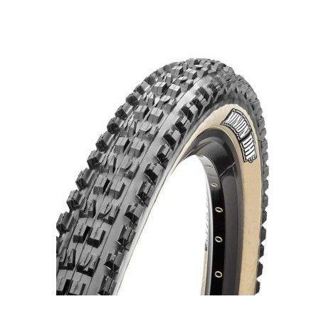 LLANTA MINION DHF – 27.5X2.50 / WT / PLEGABLE / CARA CAFÉ / 60 TPI / EXO/TR