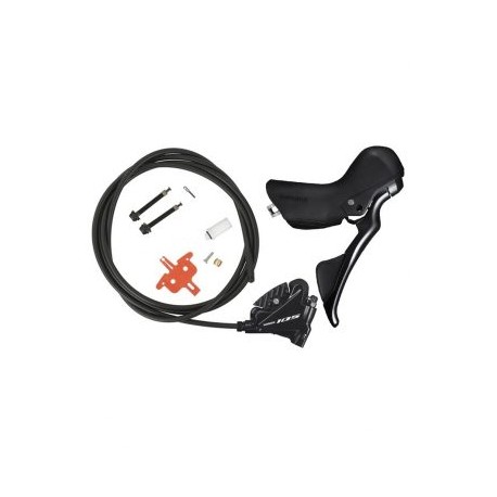KIT FRENO DE DISCO HIDRÁULICO TRASERO 105 BR-R7070 Y PALANCA DE CAMBIO DERECHO ST-R7020