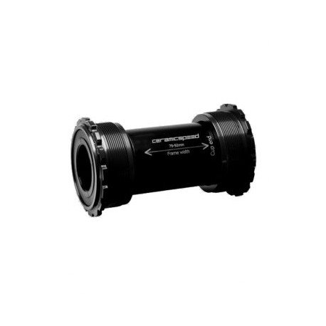 CAJA DE CENTRO (BOTTOM BRACKET) T45 SHIMANO – NEGRO CON RECUBRIMIENTO