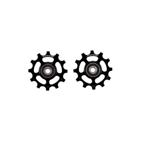 RUEDAS DE POLEA PARA SRAM AXS 12S NW – RECUBIERTO (NEGRO)