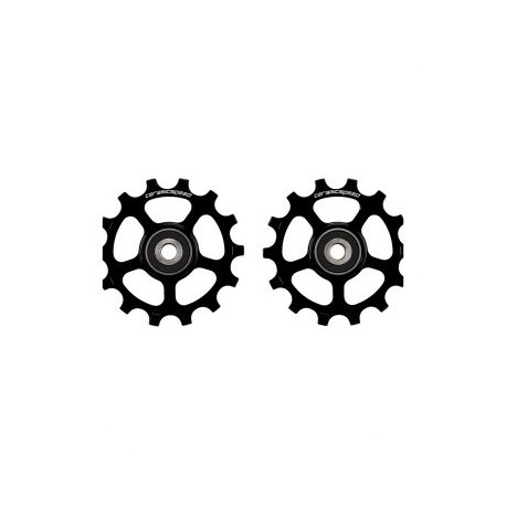 RUEDAS DE POLEAS PARA SRAM EAGLE 12S NW – RECUBIERTO (NEGRO)