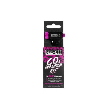 MUC-OFF KIT RUTA – 2 CAPSULAS CO2 INFLADOR Y MANGA