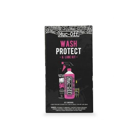 MUC-OFF KIT LIMPIA PROTEGE Y LUBRICA – SECO