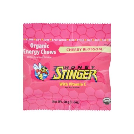 HONEY STINGER – CHEWS CHERRY BLOSSOM (CAJA)