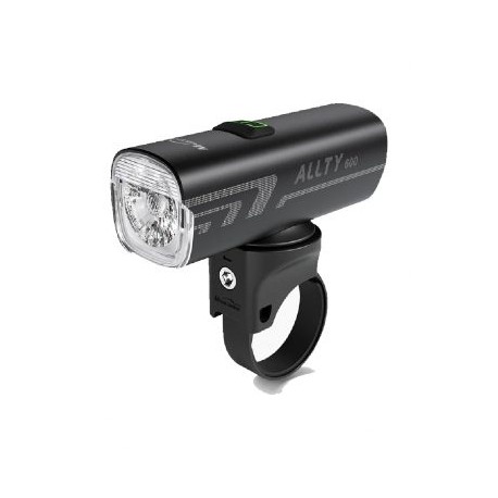 LAMPARA DELANTERA ALLTY DE 600 LUMENS – RECARGABLE USB