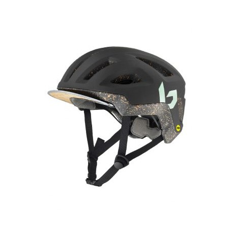CASCO BOLLE ECO REACT MIPS URBANO – NEGRO/VERDE MATTE – TALLA L –  59-62 CMS